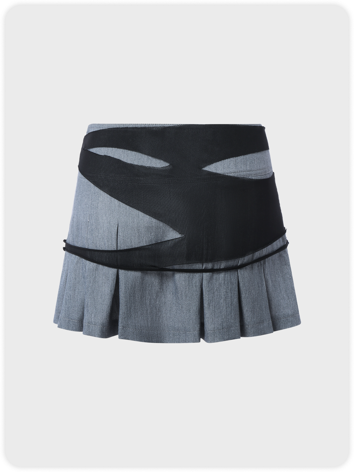 Y2K Gray Bottom Skirt