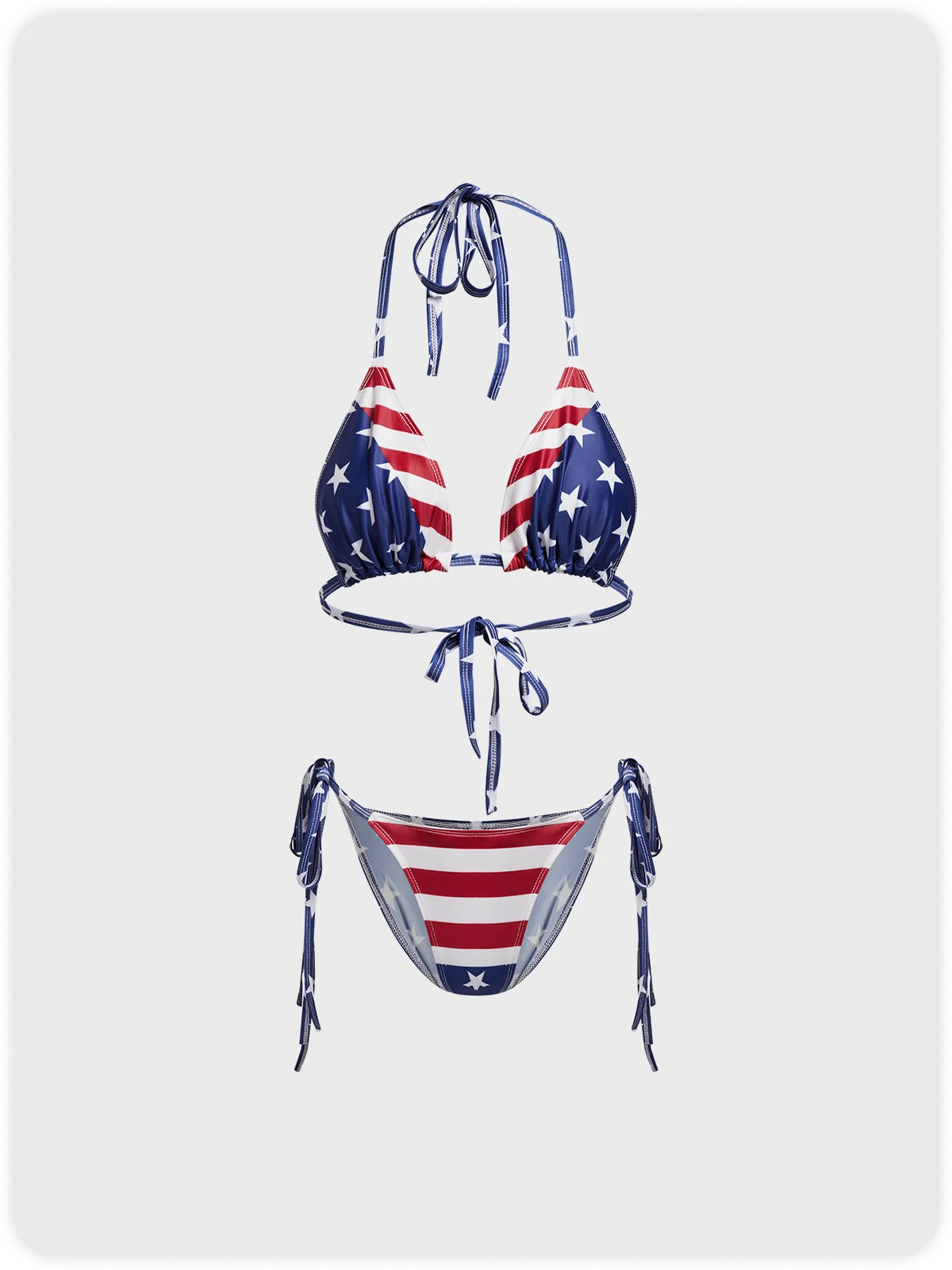 Jersey America Flag Bikini Set