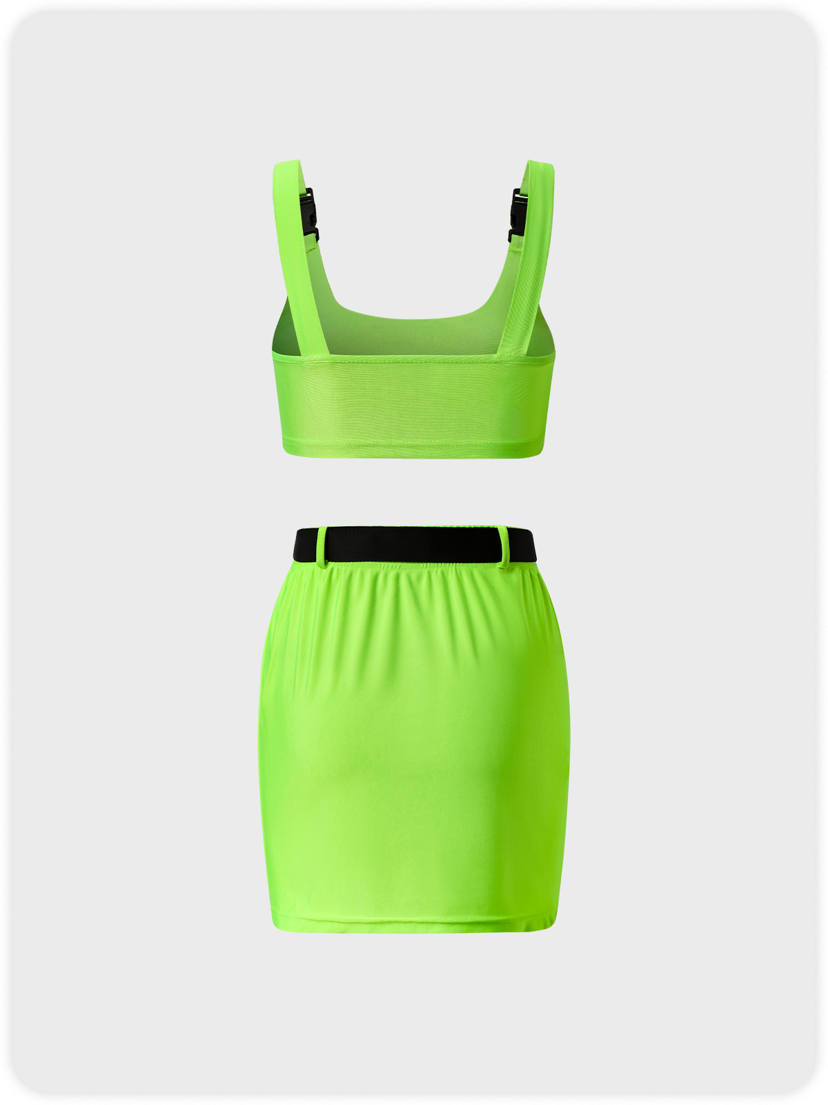 Sports Green Two-Piece Set