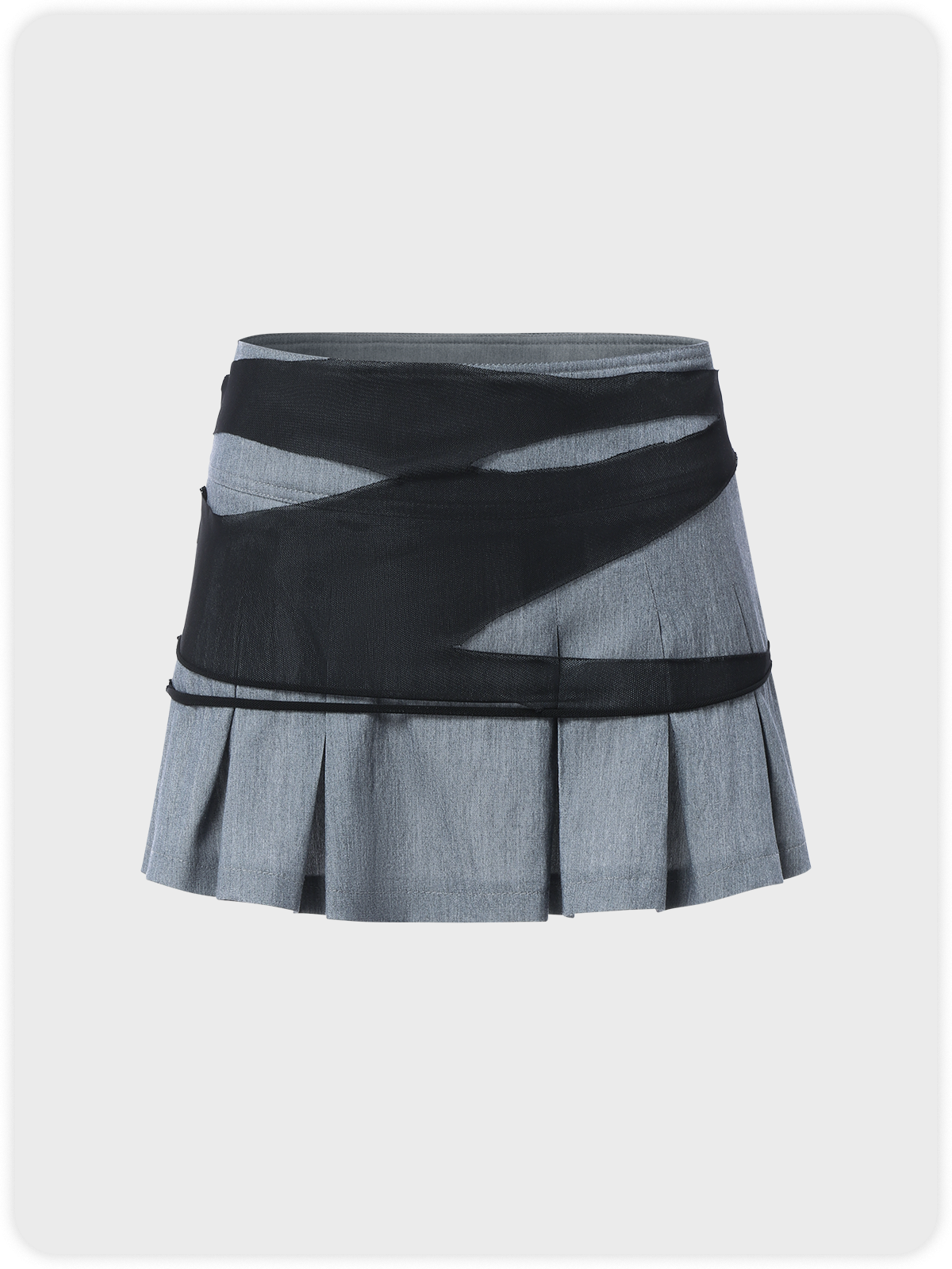 Y2K Gray Bottom Skirt