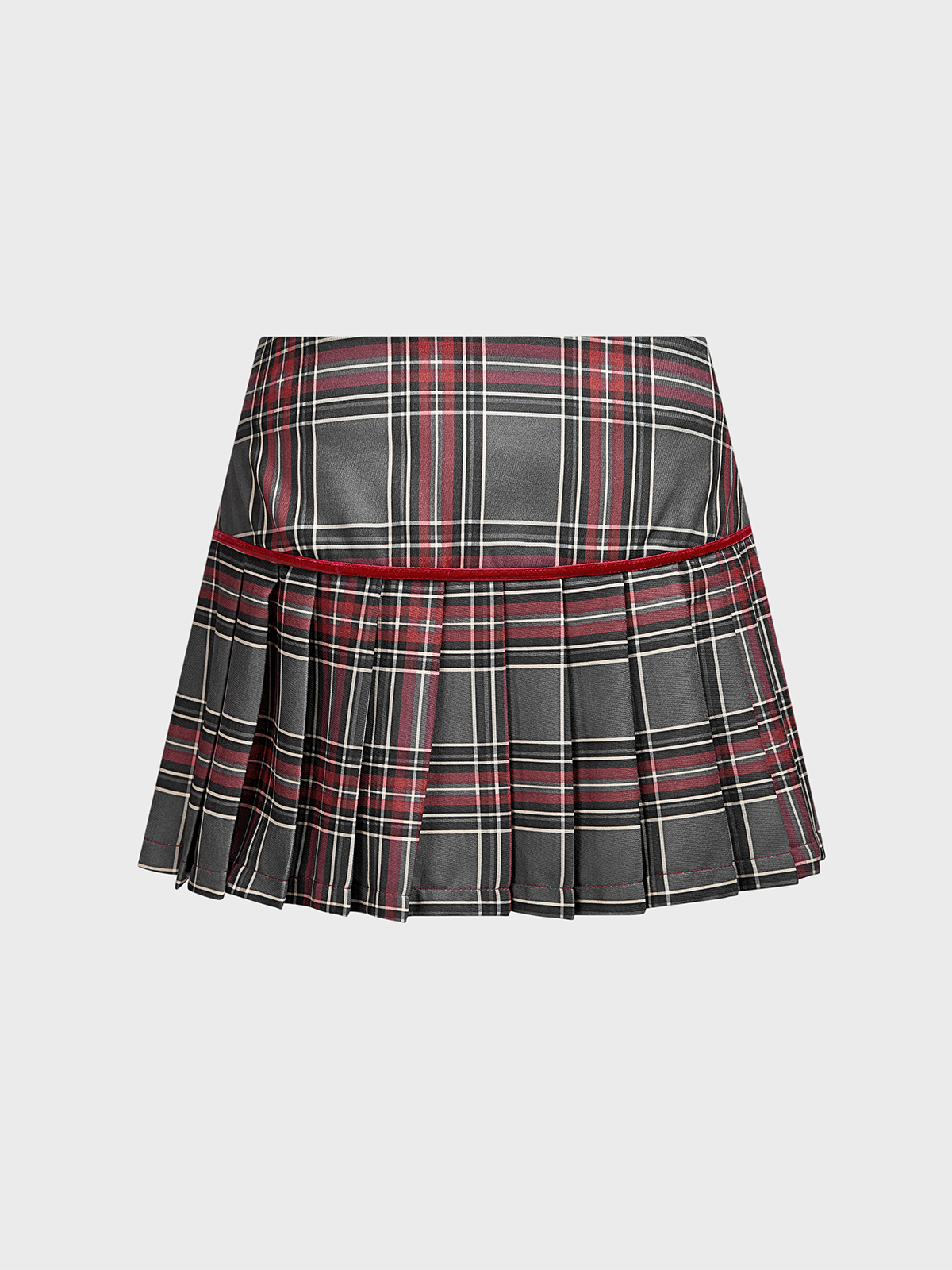 Plaid Short Skirt