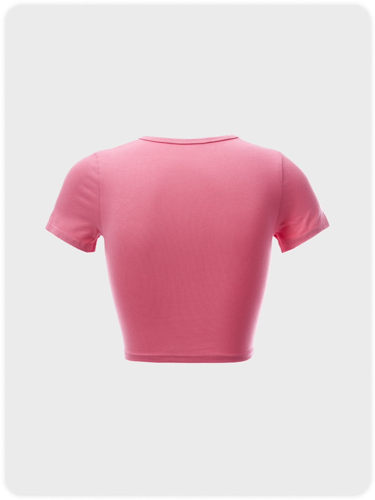 Casual Pink Top T-Shirt