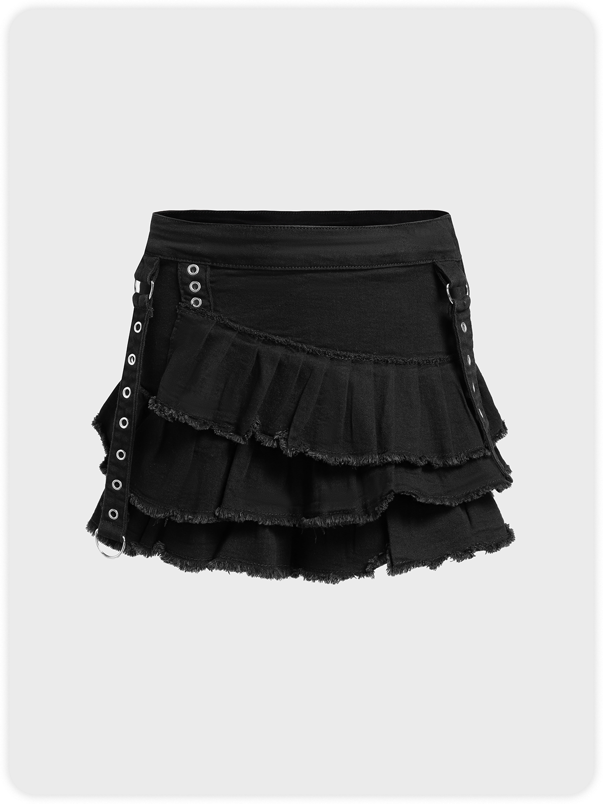 Y2k Black Bottom Skirt