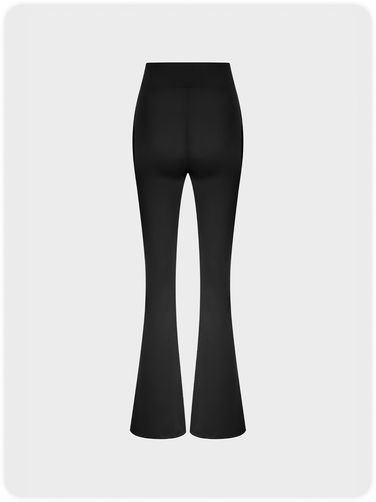 Y2K Black Cut Out Flare Bottom Pants