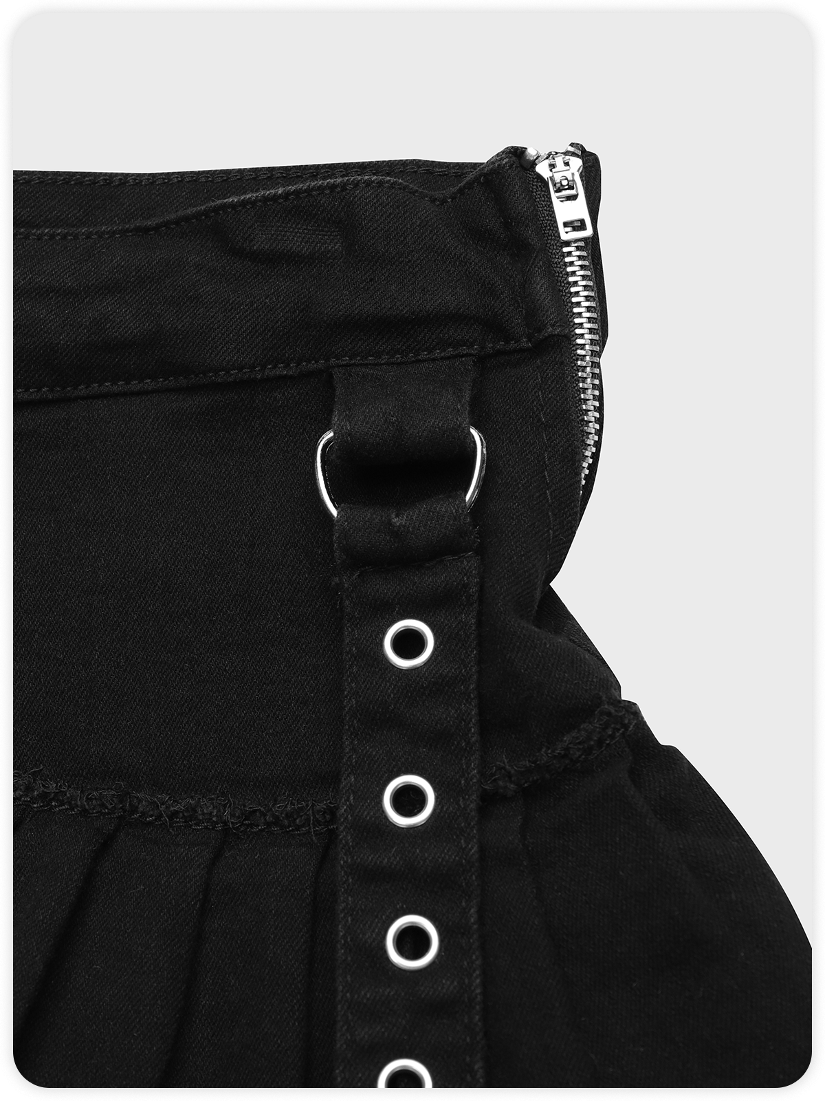 Y2k Black Bottom Skirt