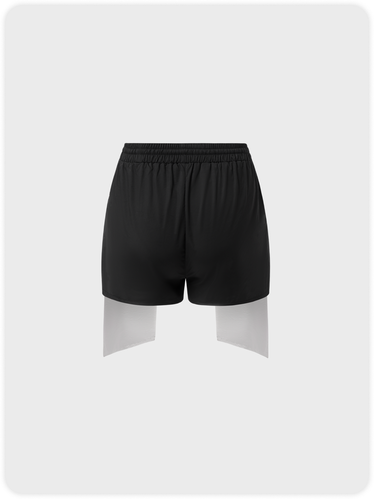 Street Black Bottom Shorts