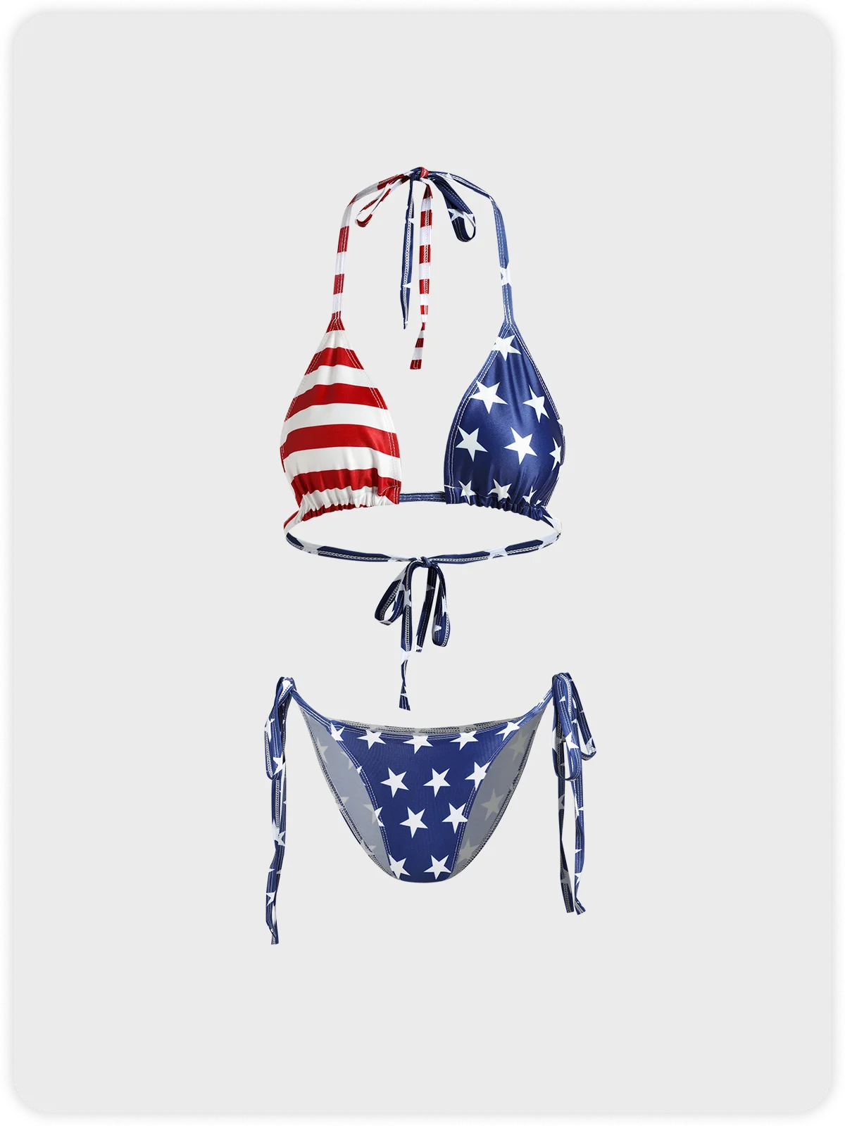 Jersey America Flag Bikini Set