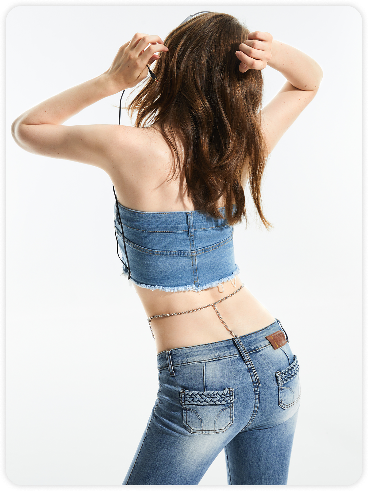 Street Blue Top Tank Top & Cami