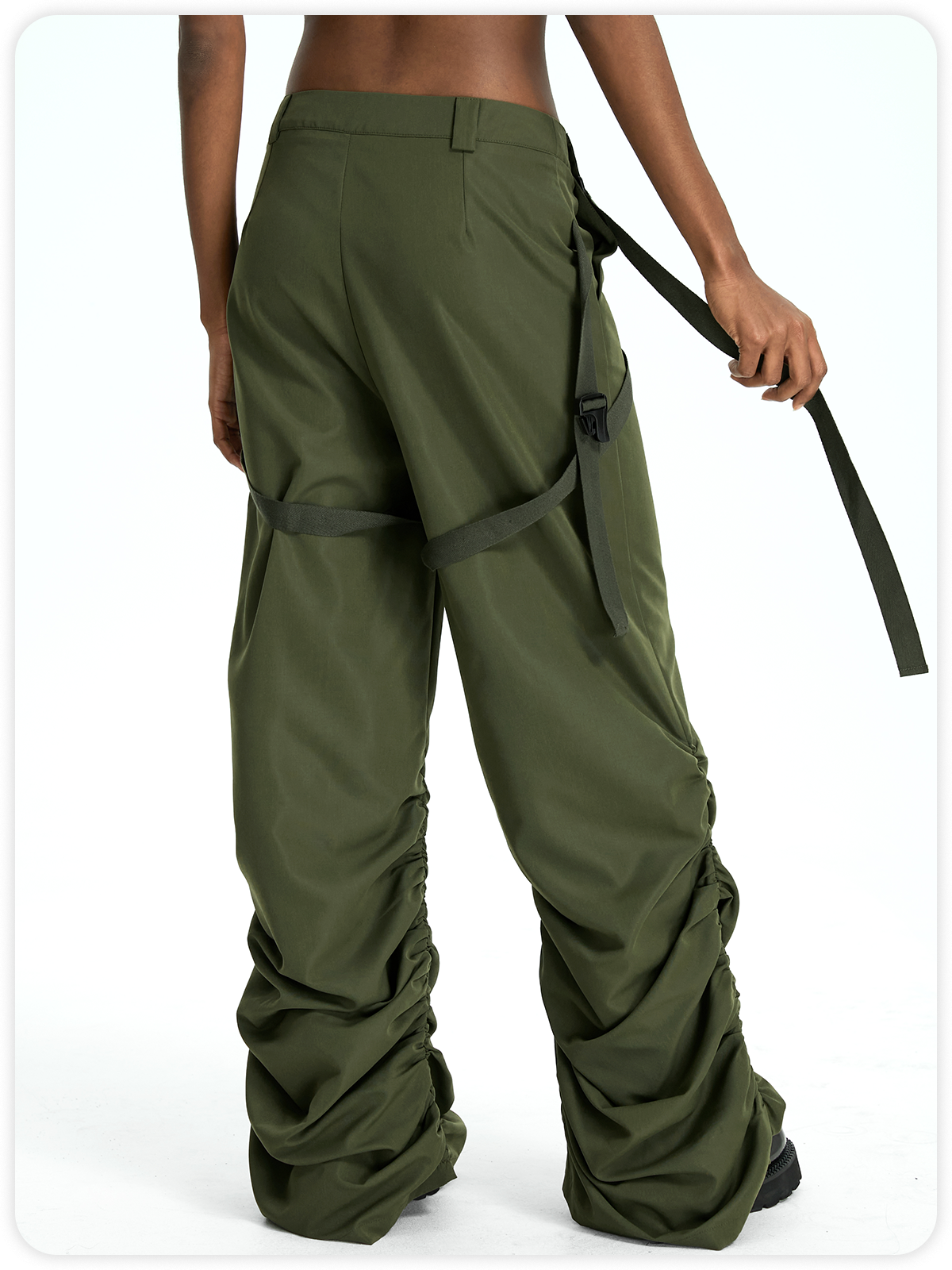 Street Army Green Bottom Pants