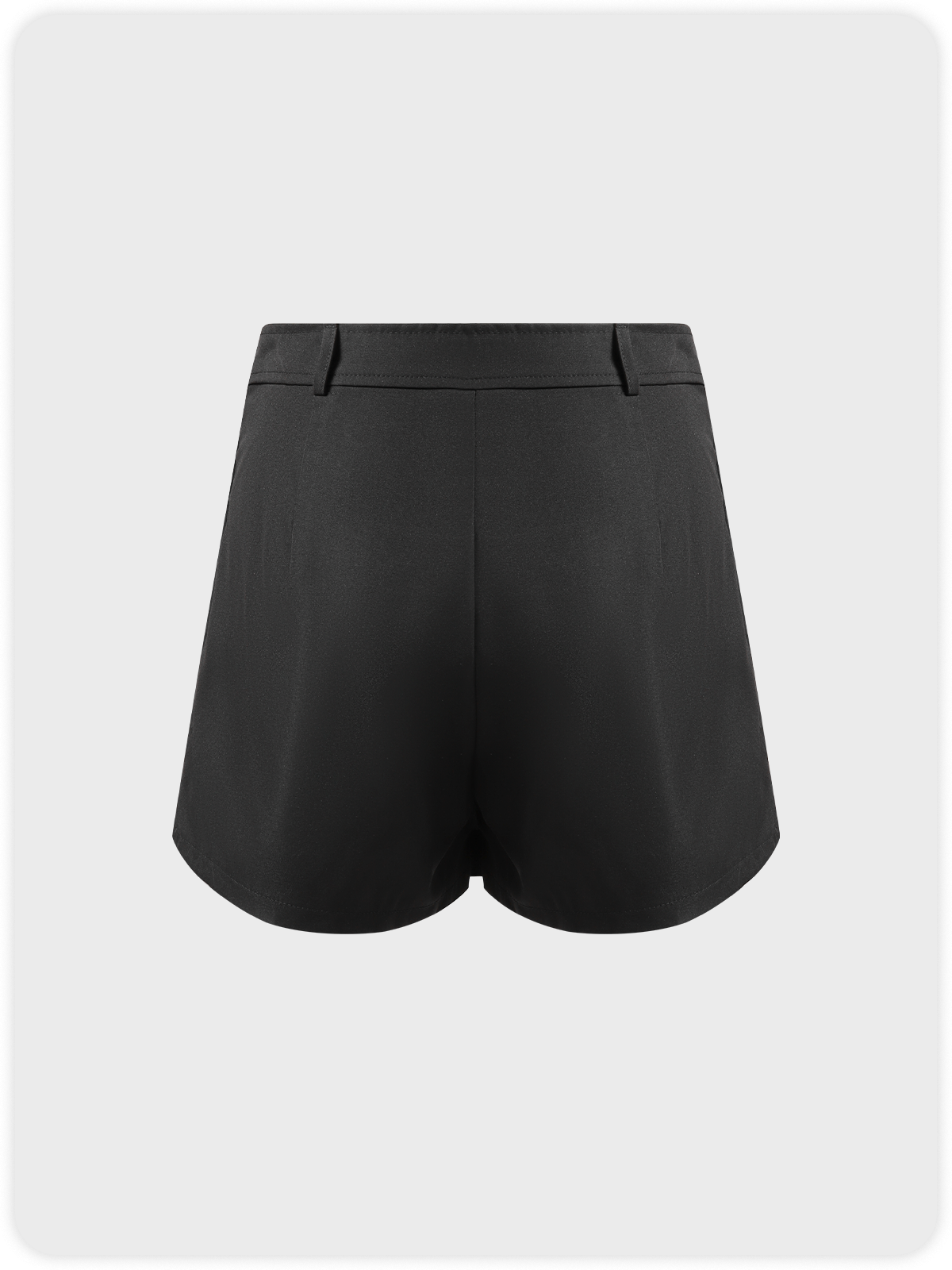 Street Black Bottom Shorts