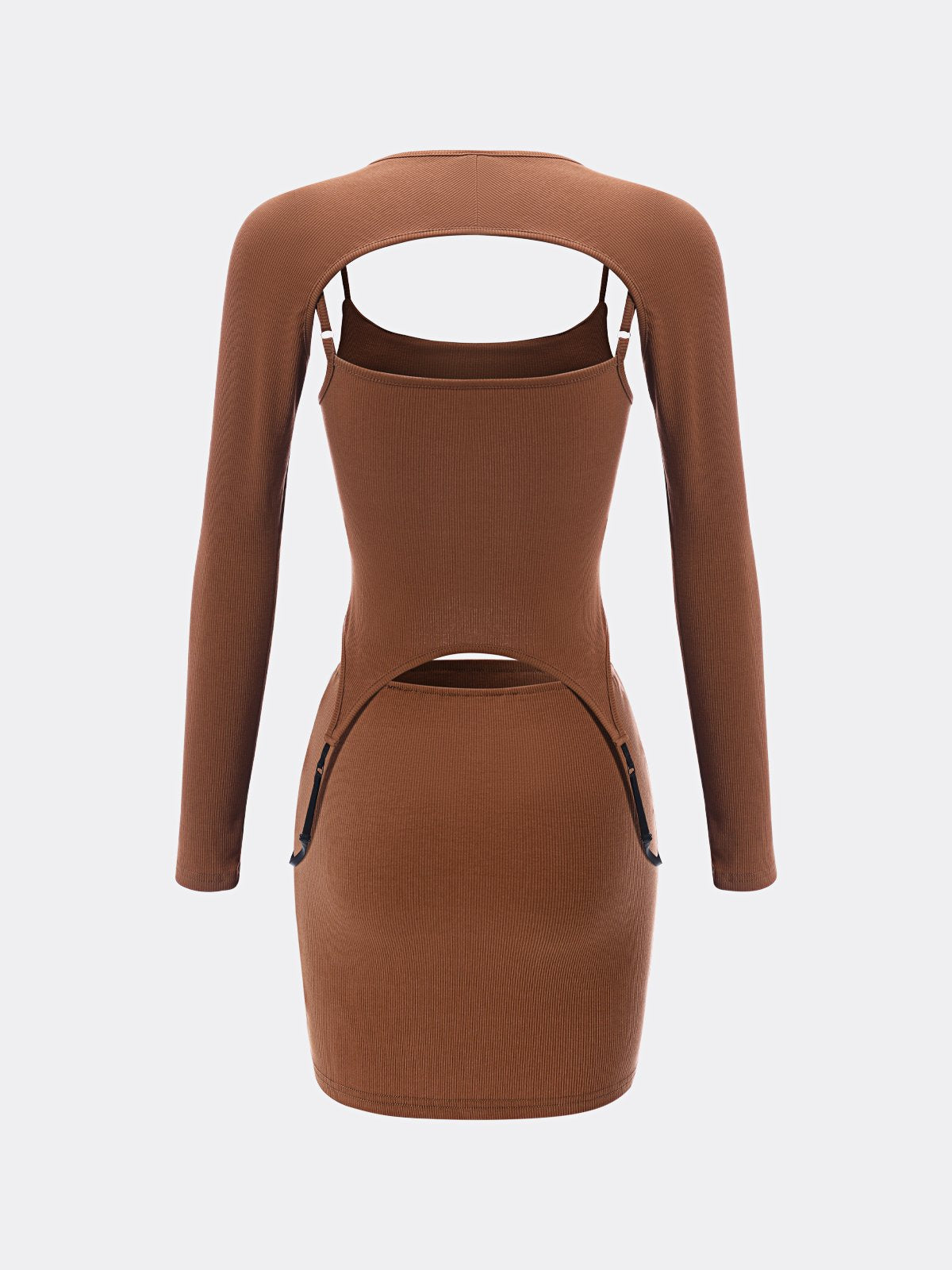 Brown Two-Piece Set