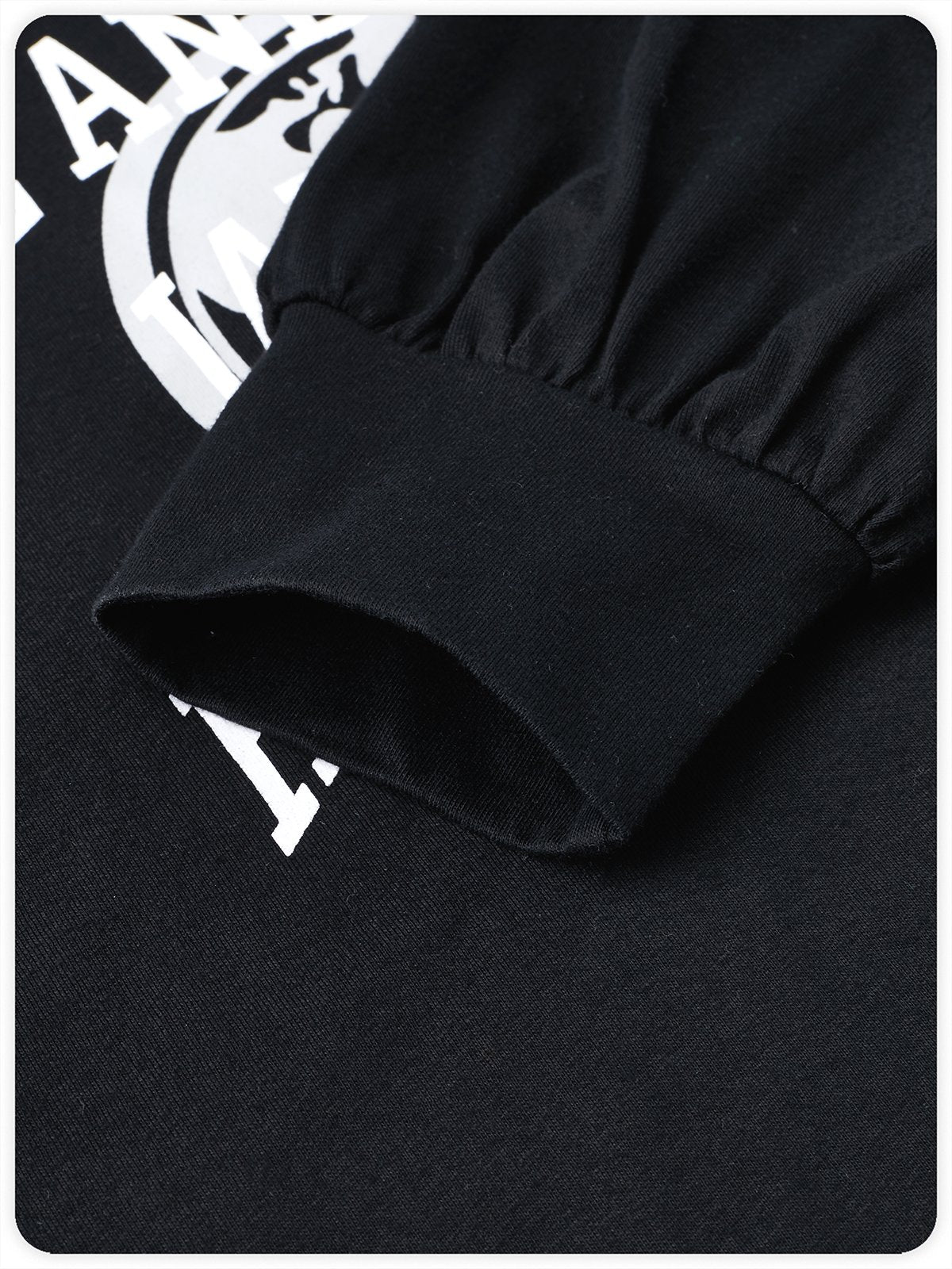 Black Top Hoodie & Sweatshirt