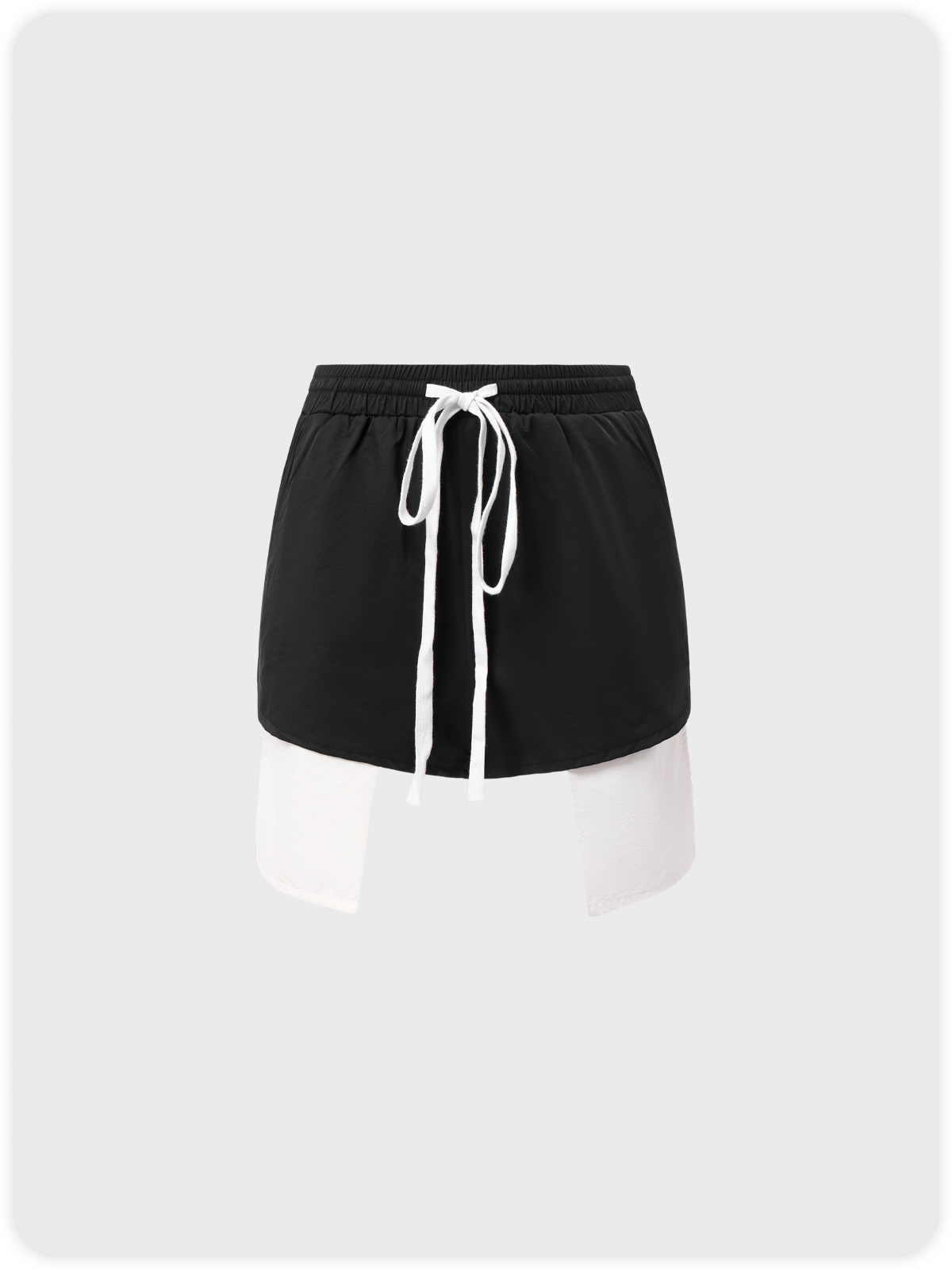 Street Black Bottom Shorts