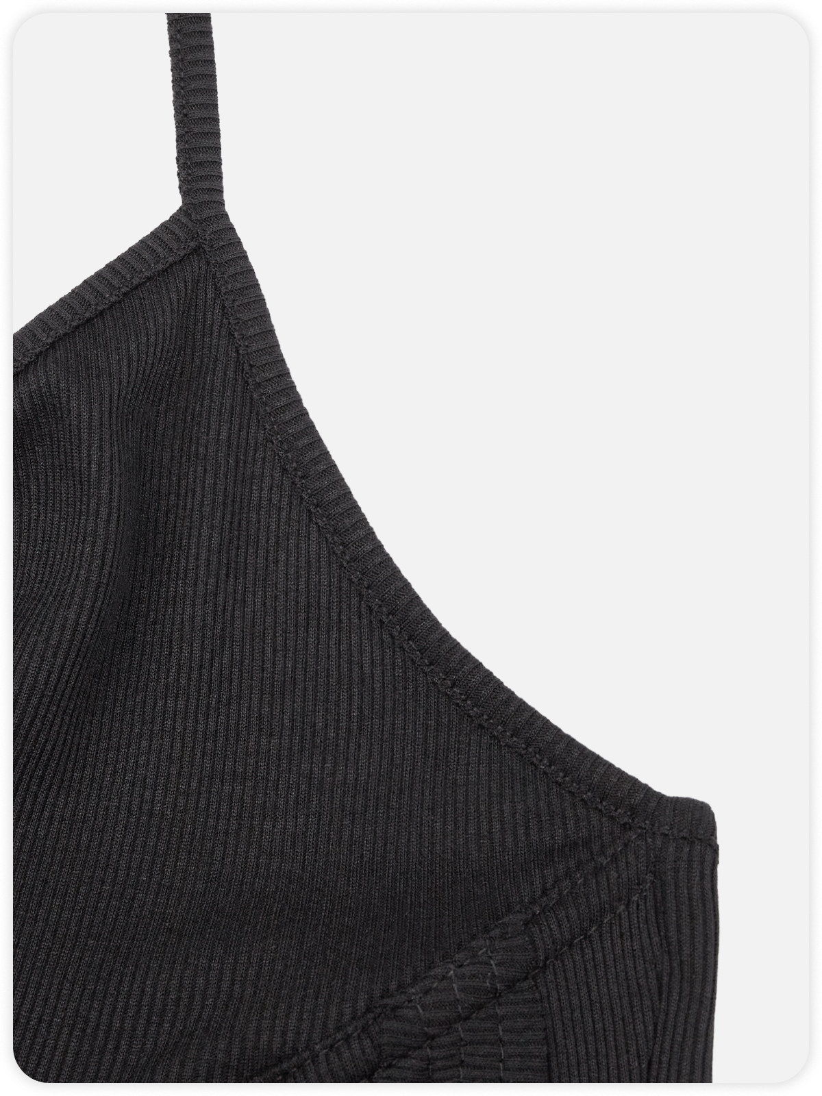 Corset Halter Plain Cami Top