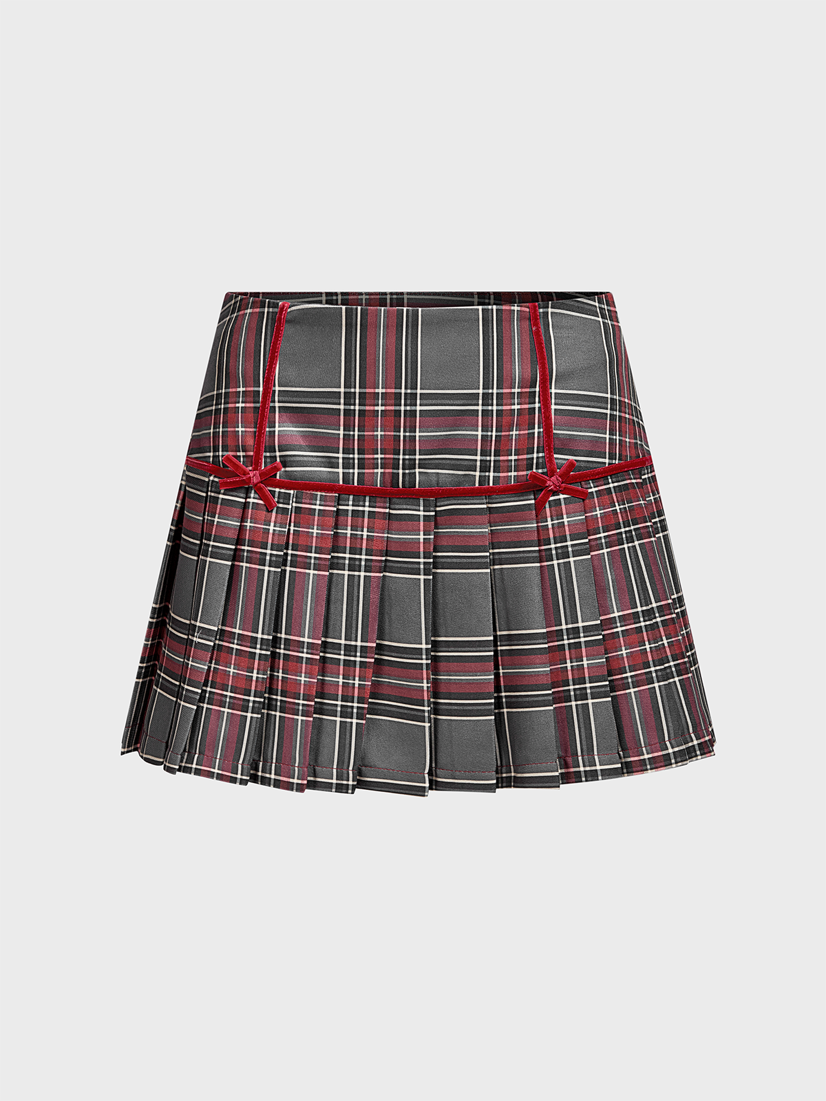 Plaid Short Skirt