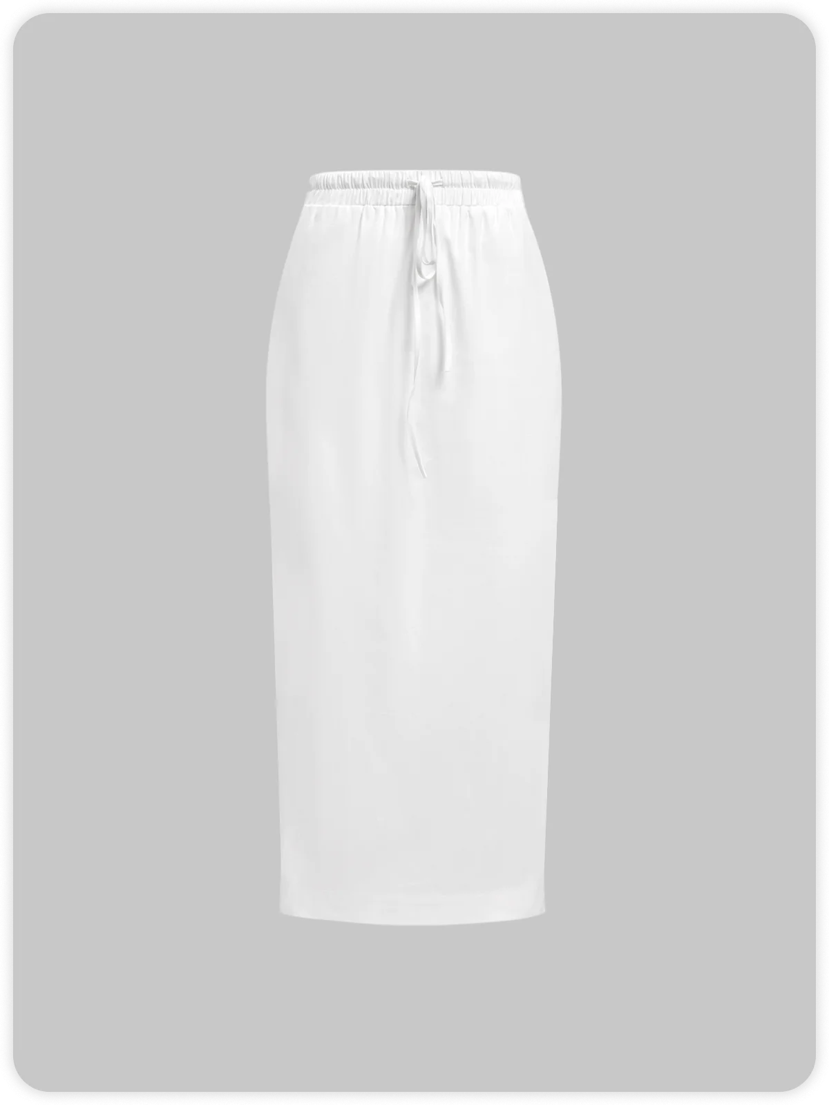 Street White Bottom Skirt