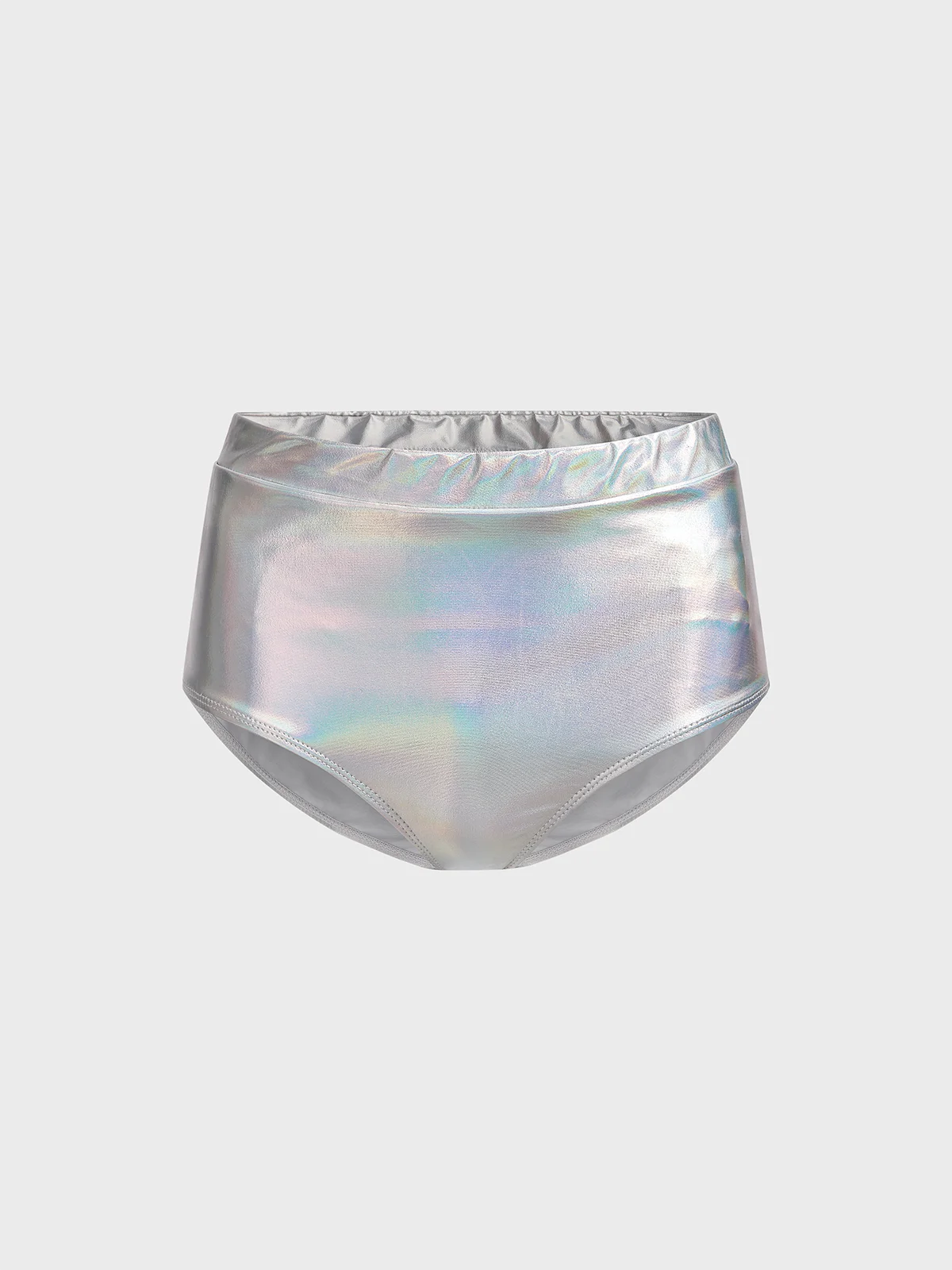 Metallic Plain Shorts