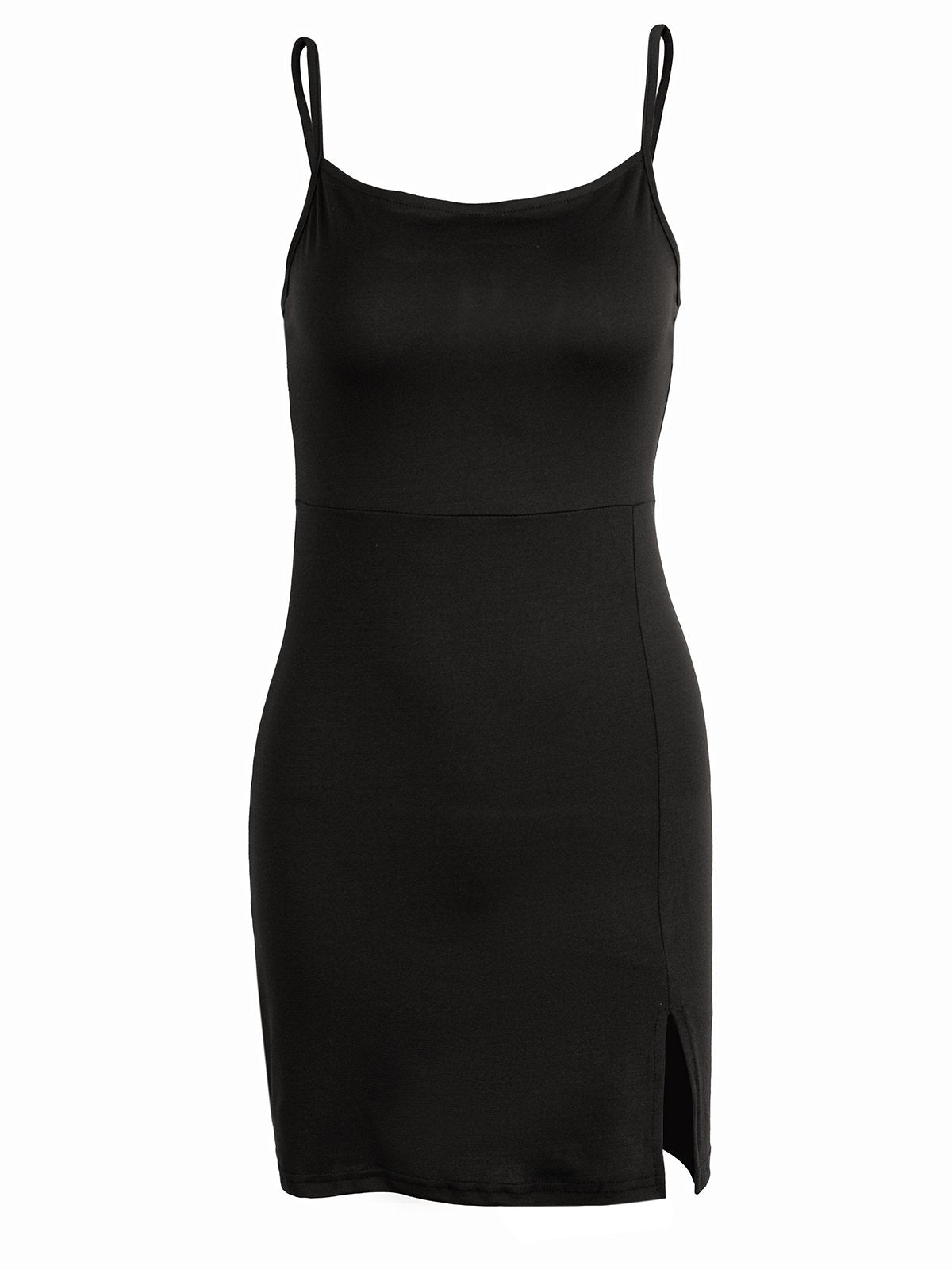 Casual Black Dress Mini Dress