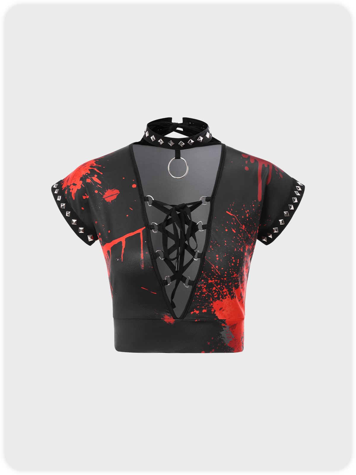 Street Black Halloween Top T-Shirt