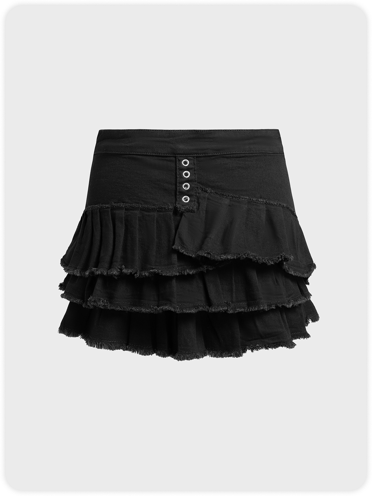 Y2k Black Bottom Skirt