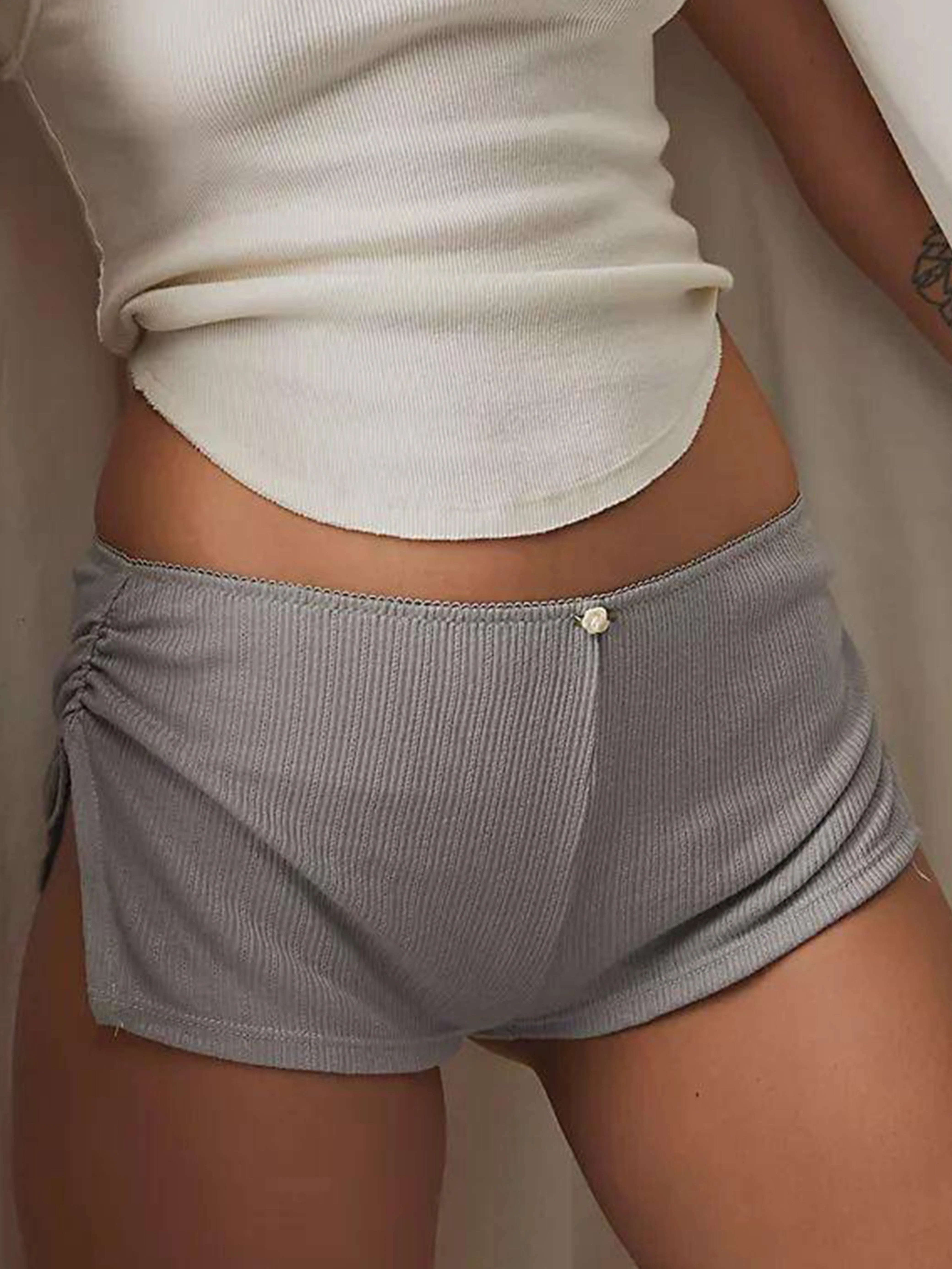 Rosette Plain Shorts