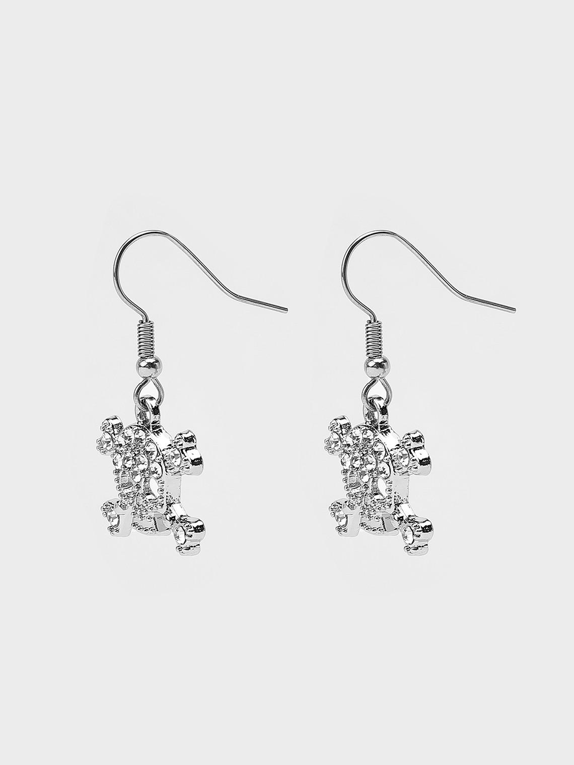 Metal Skull Earrings