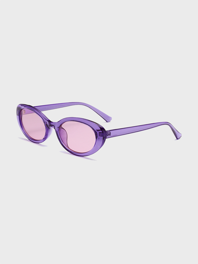 Oval Frame Fashion Sunglasses