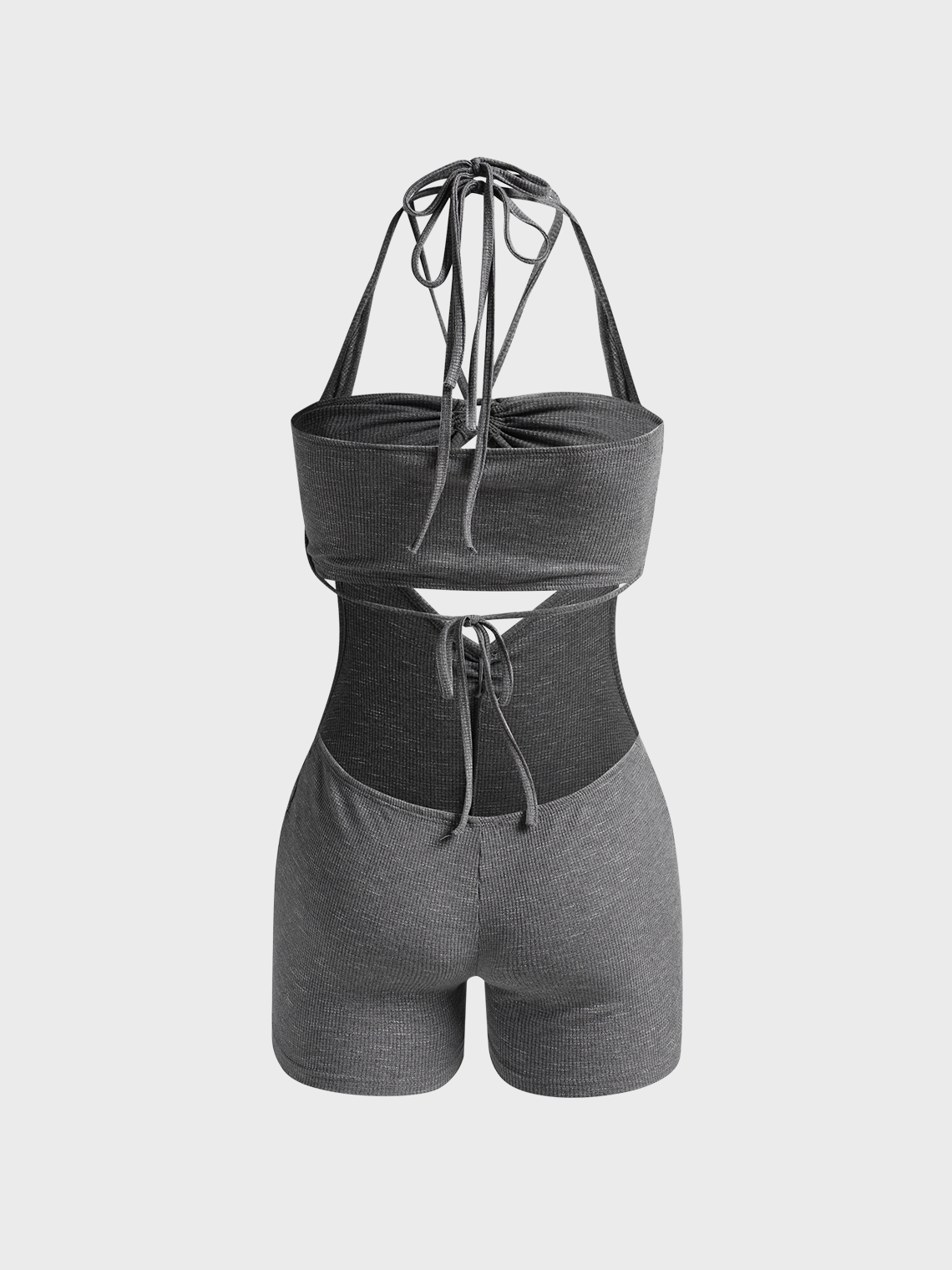 Activewear Y2k Deep Gray Romper