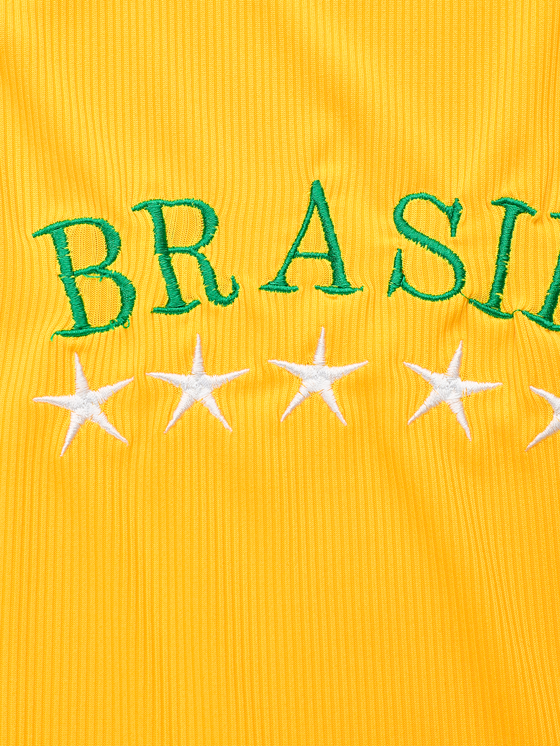 Brasil Crew Neck Text Letters Tank Top