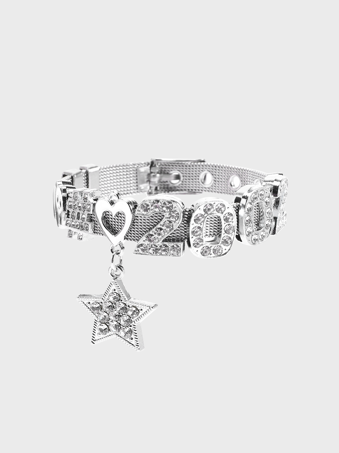 Y2K Silver Accessory Bracelets