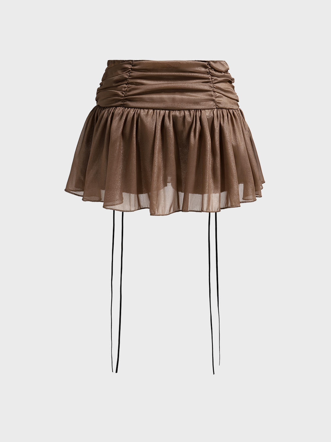 Y2k Brown Bottom Skirt