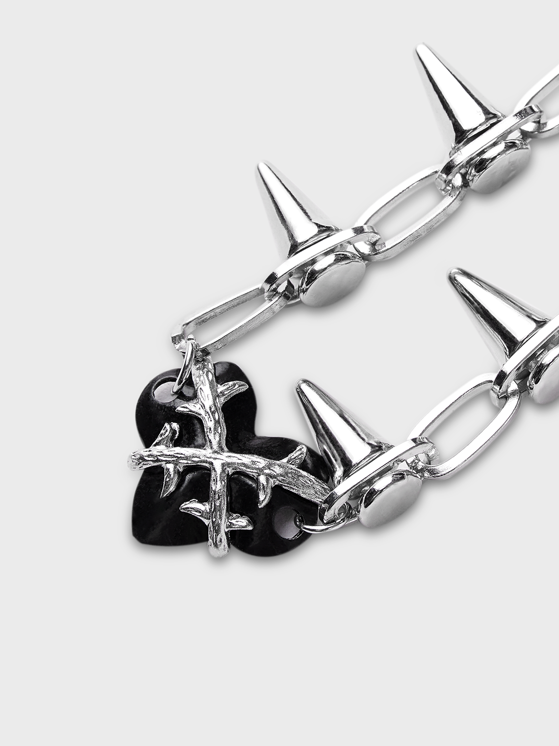 Punk Silver Accessory Necklaces