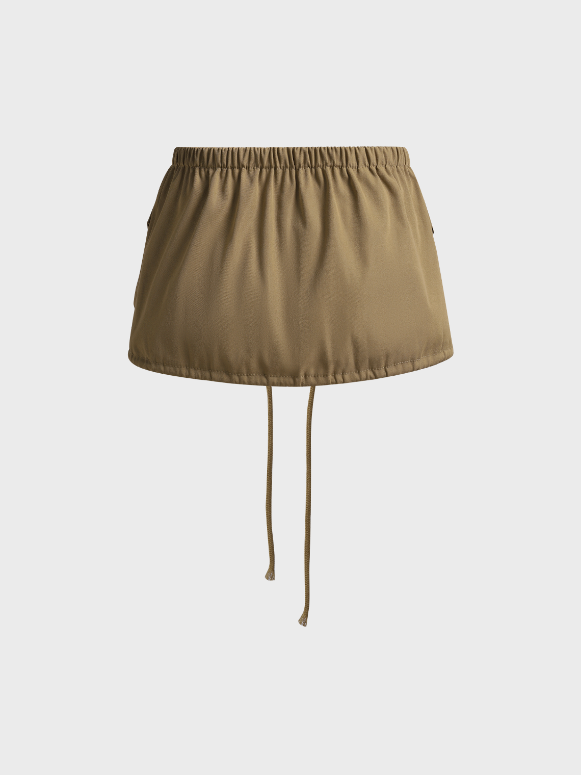 Street Brown Pockets Bottom Shorts