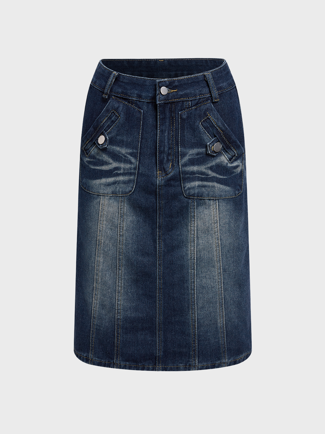 Street Blue Bottom Skirt