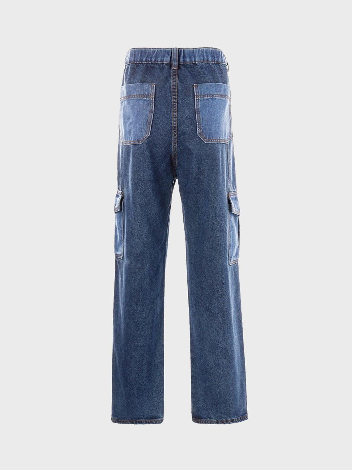 Casual Deep Blue Bottom Pants