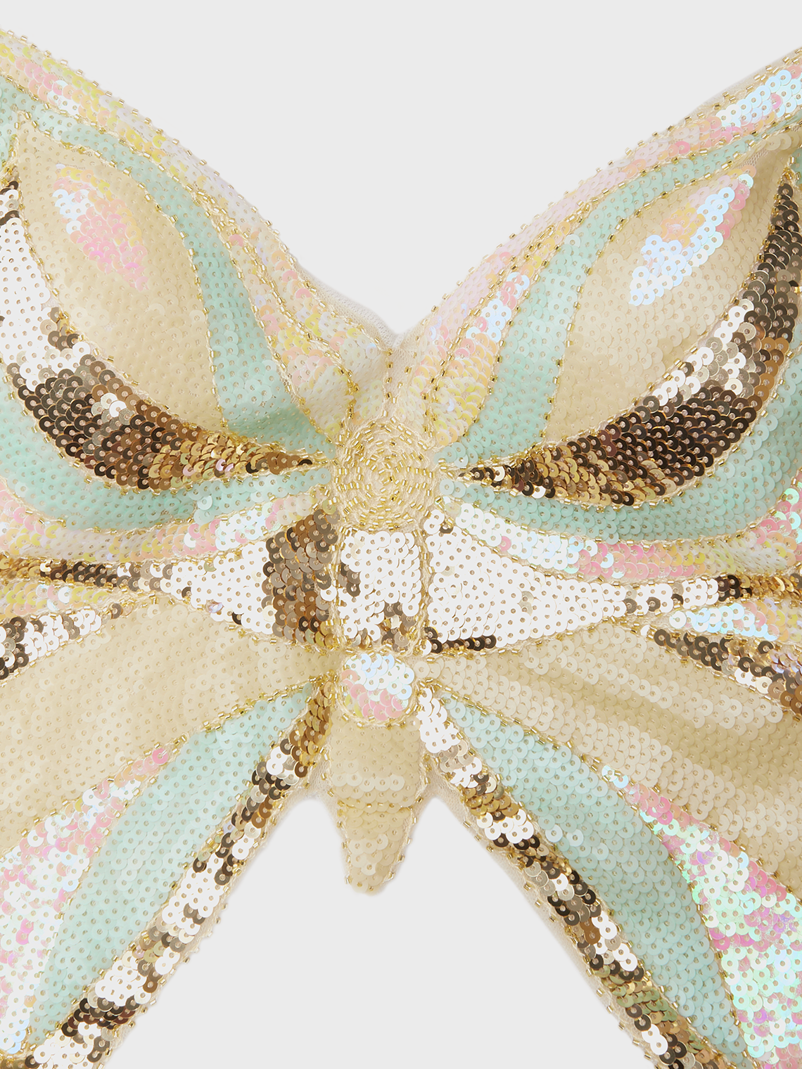 Sequin Halter Butterfly Cami Top