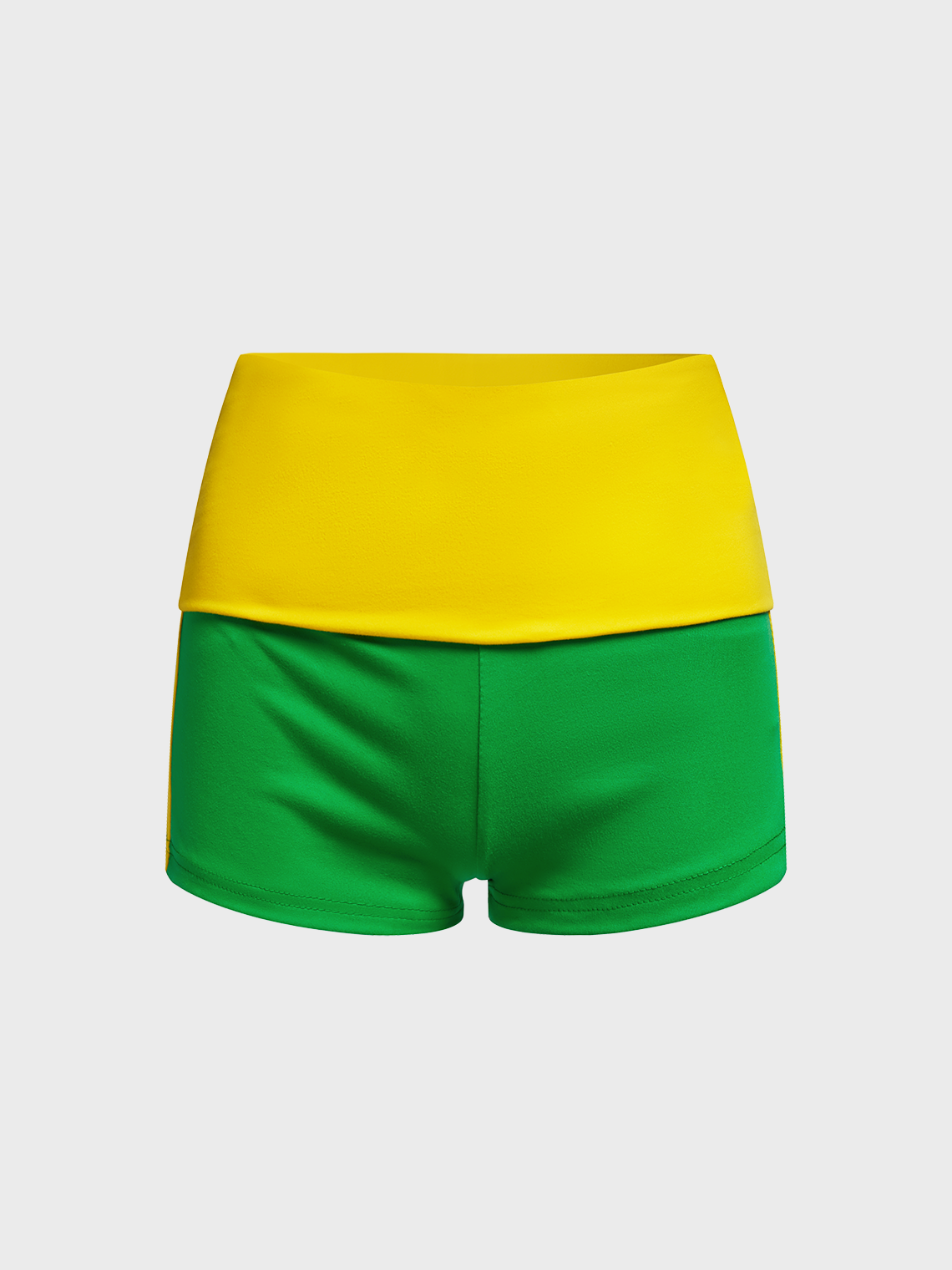 Brasil Color Block Shorts