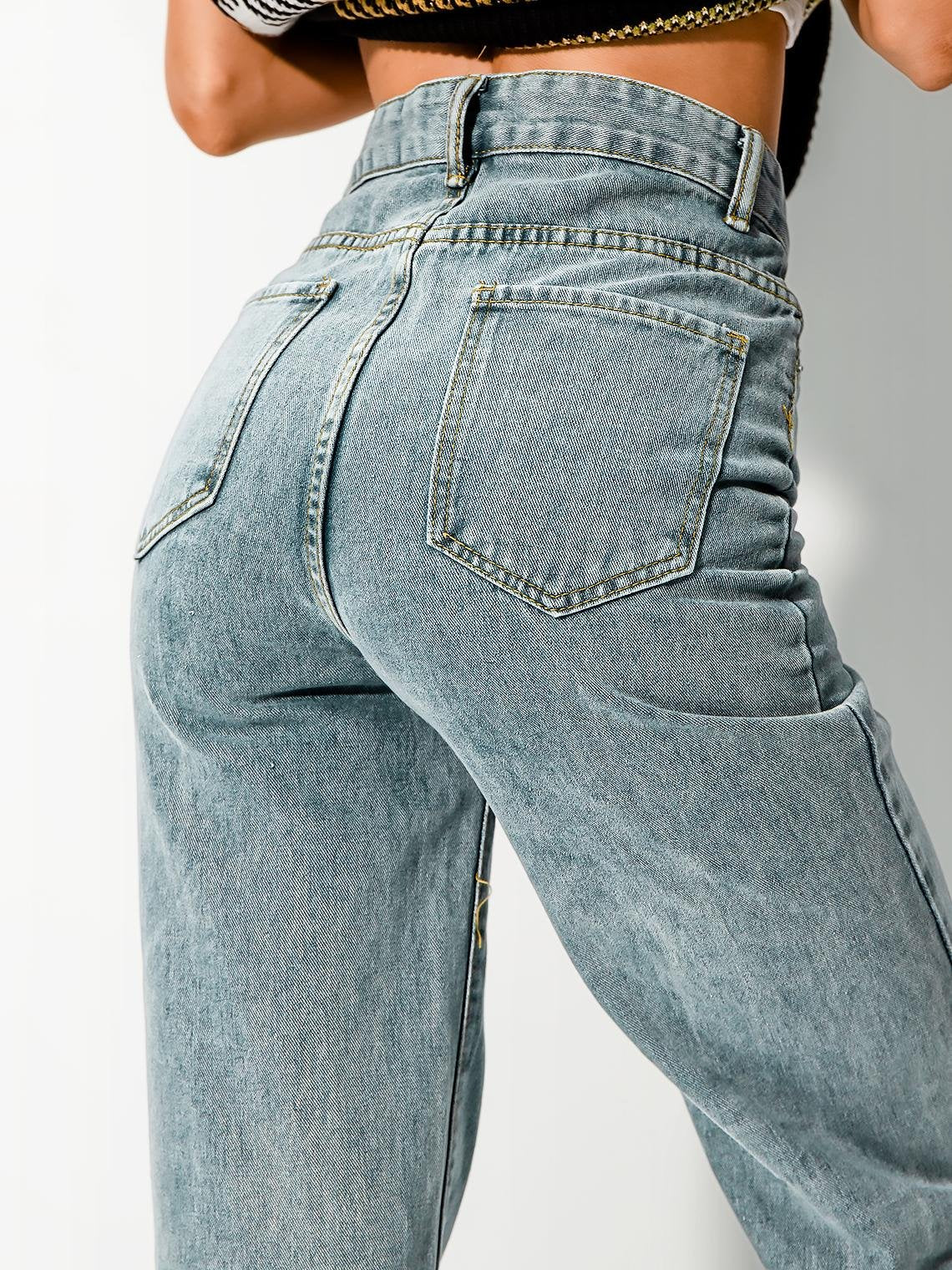 Casual Blue Bottom Jeans