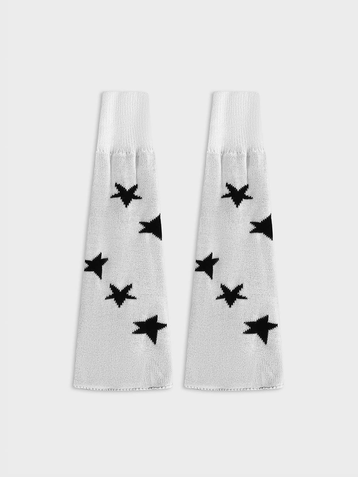 Y2k Black Reversible Accessory Socks