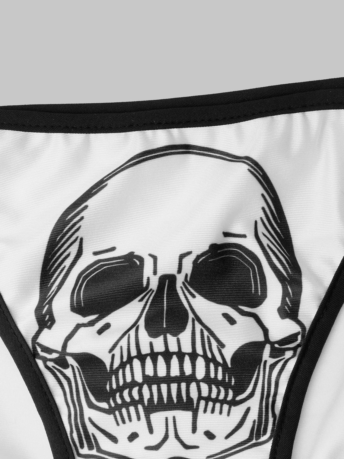 Skull Halter Bikini Set