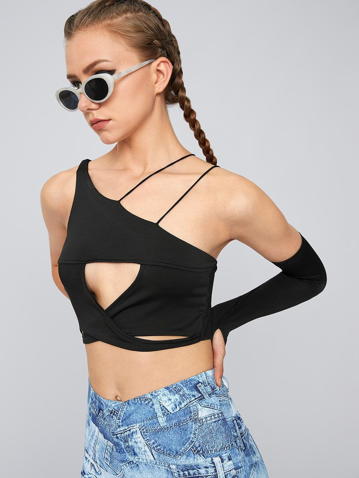 Black Top Women Top