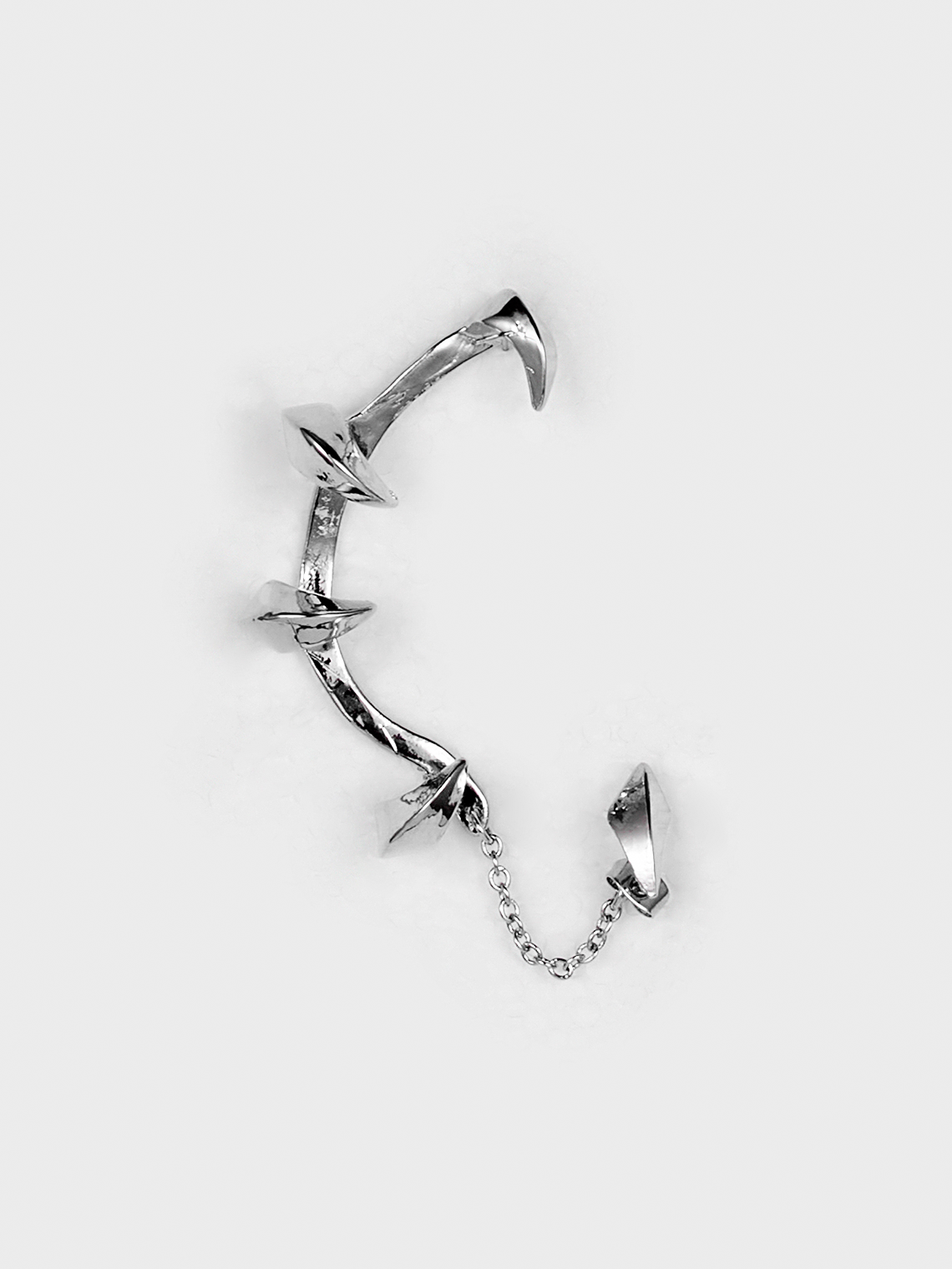 Y2K Silver Accessory Earrings