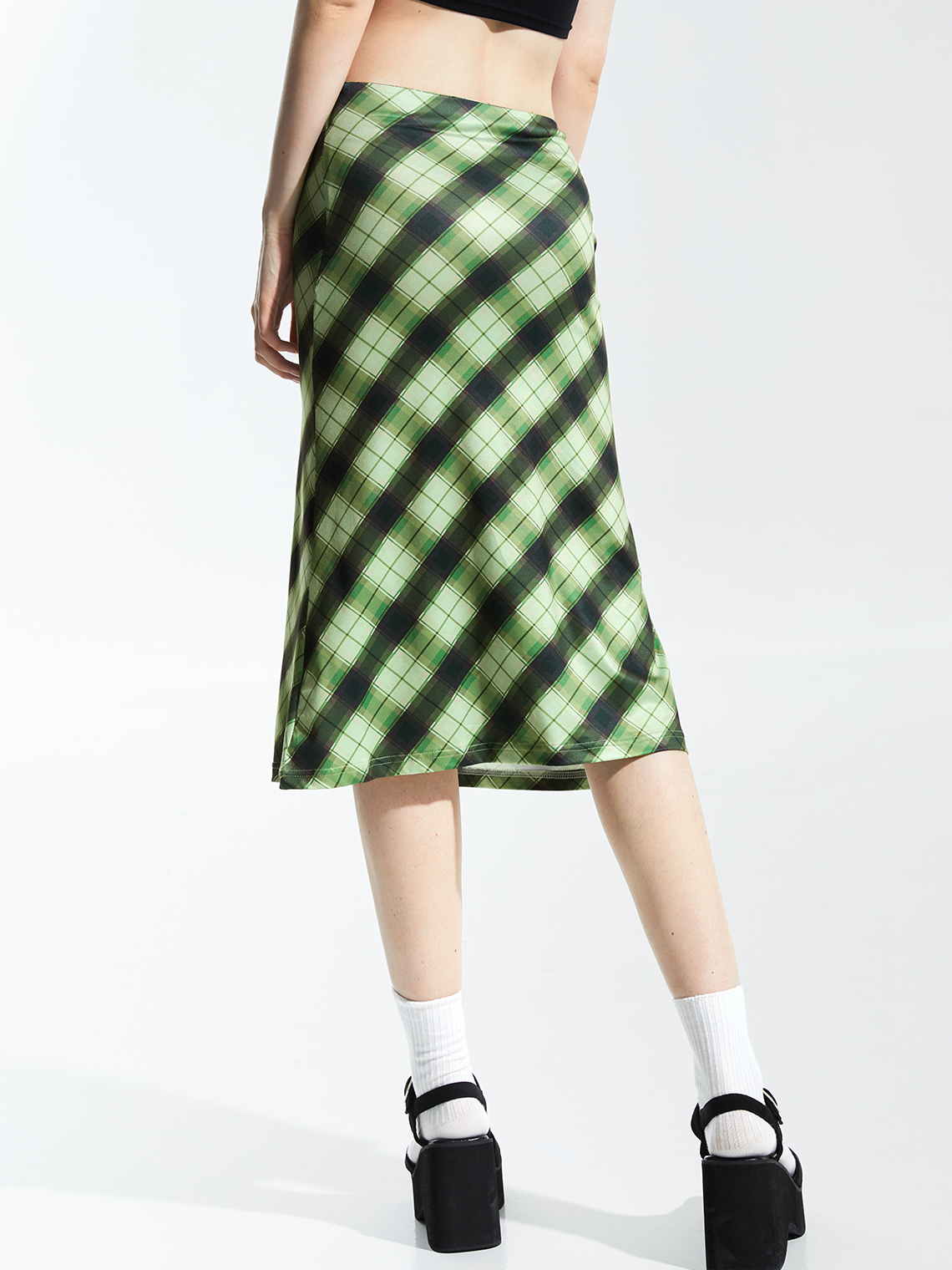 Street Green Bottom Skirt