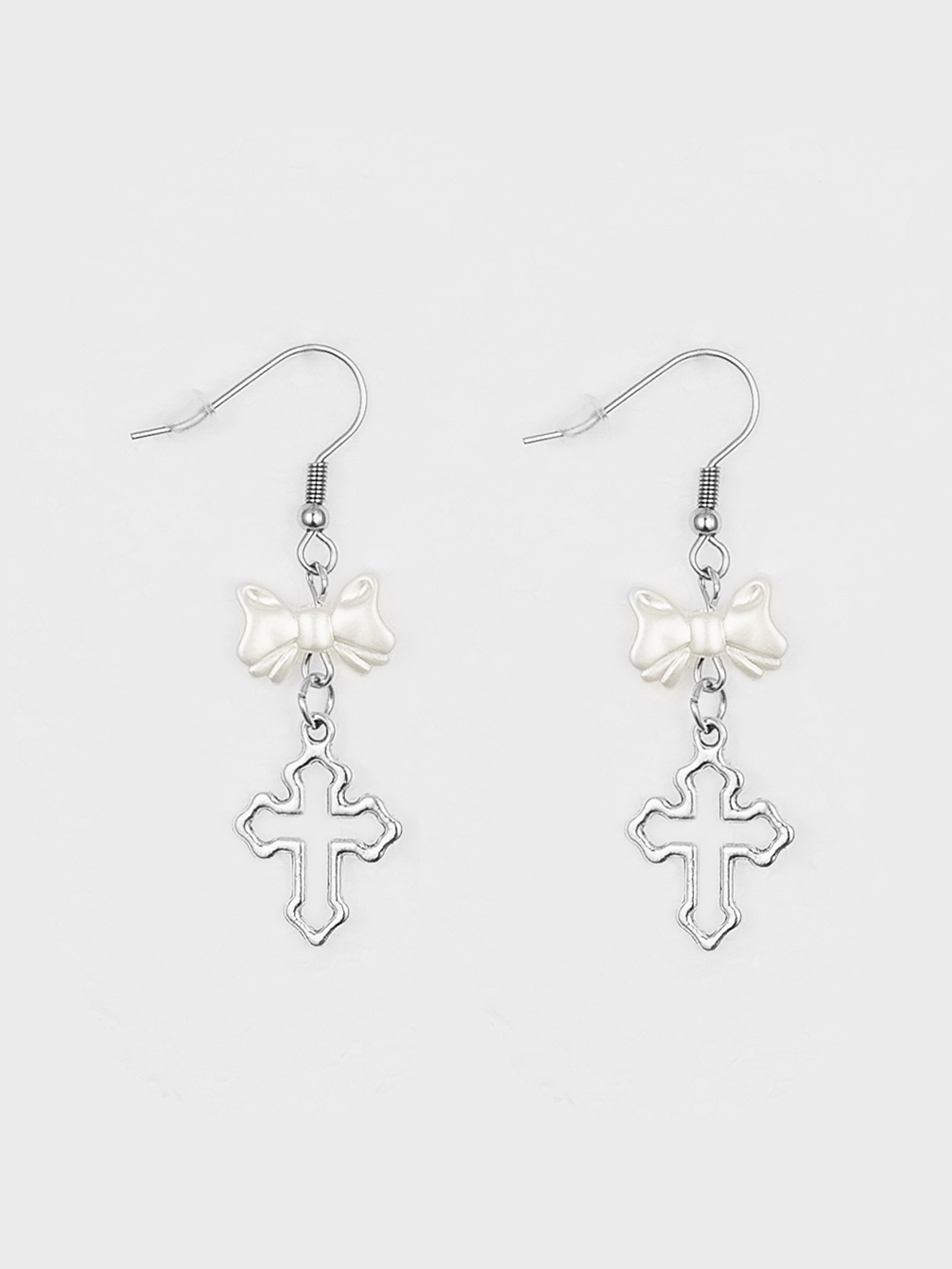 Y2k White Accessory Earrings