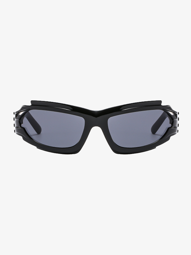 Cat Eye Fashion Color Block Sunglass