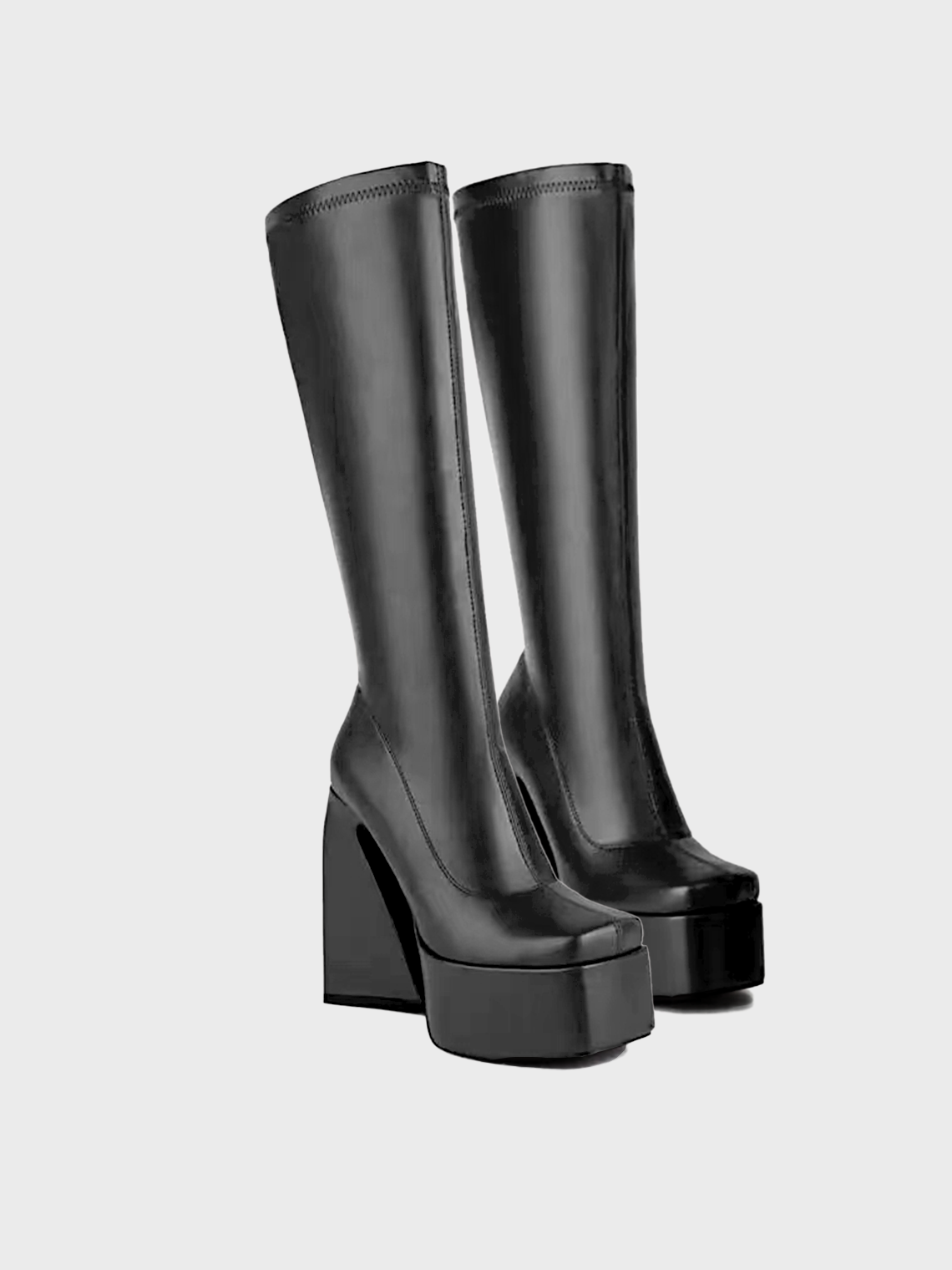 Street PU Autumn Plain Fashion Boots