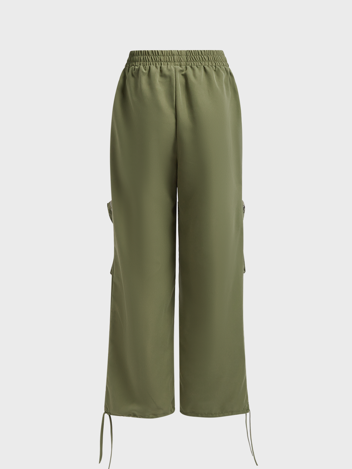 Pockets Plain Cargo Pants