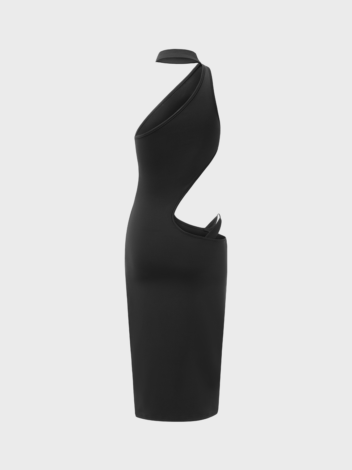 Y2K Black Dress Midi Dress