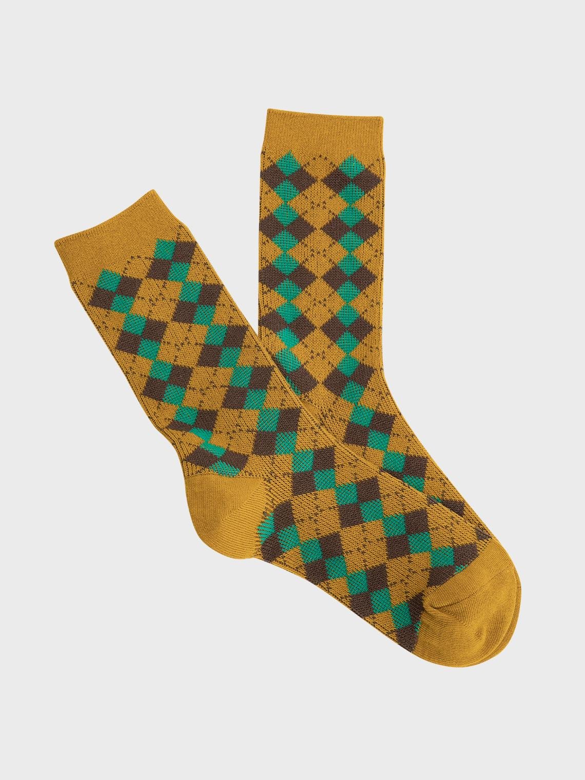 Mustard Accessory Socks