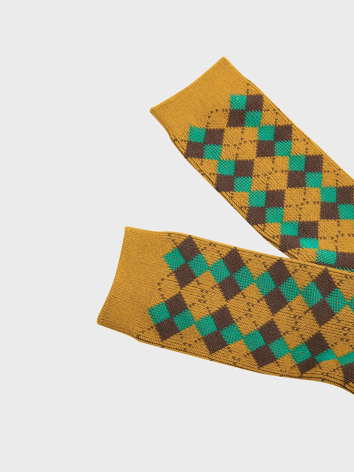 Mustard Accessory Socks